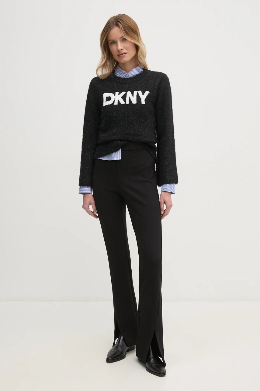 Светр Dkny жіночий колір чорний  DJ4R0504