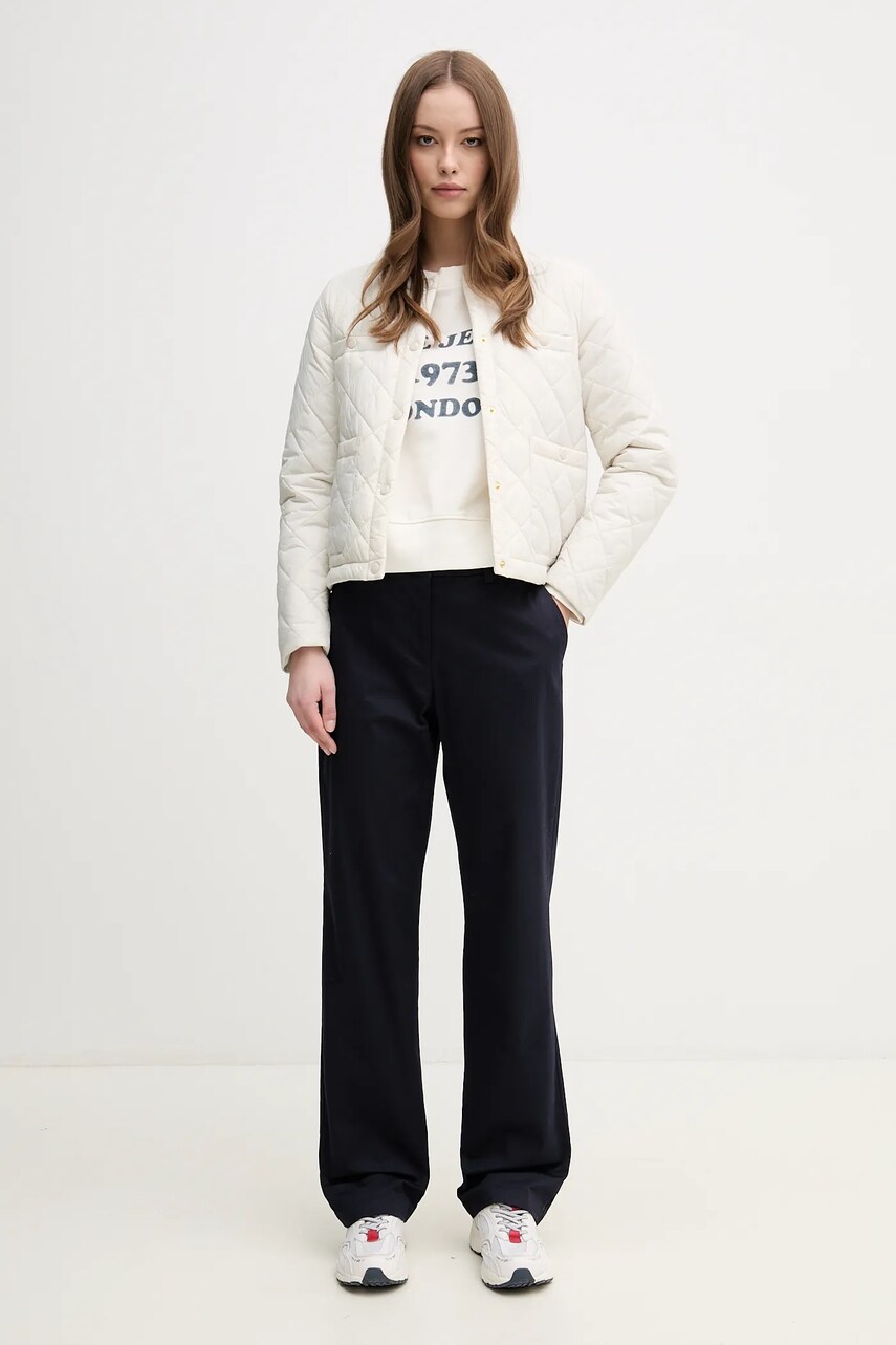 Кофта Pepe Jeans VENUS жіноча колір білий з принтом PL581487