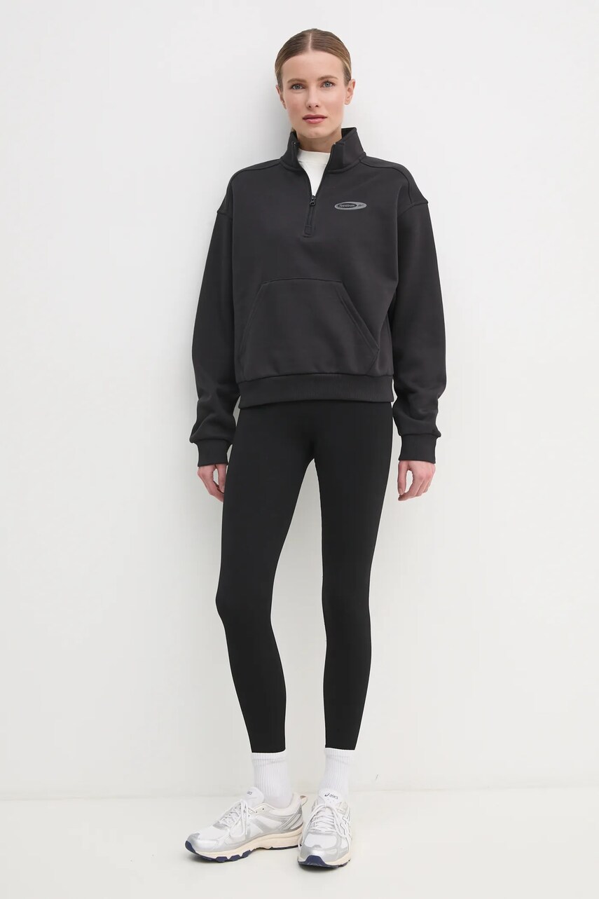 Кофта Reebok Classic жіноча колір чорний однотонна 100214264