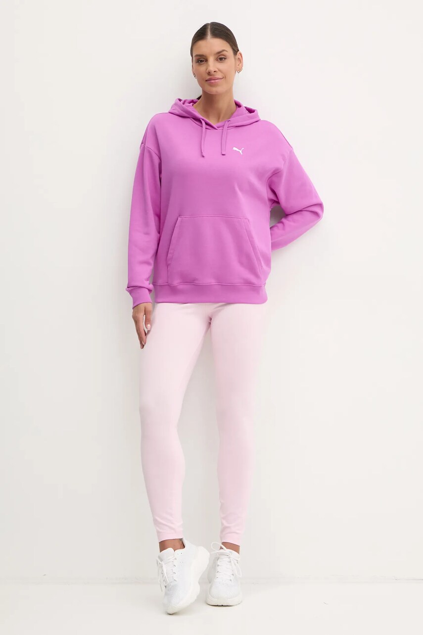 Кофта Puma жіноча з капюшоном однотонна 682387