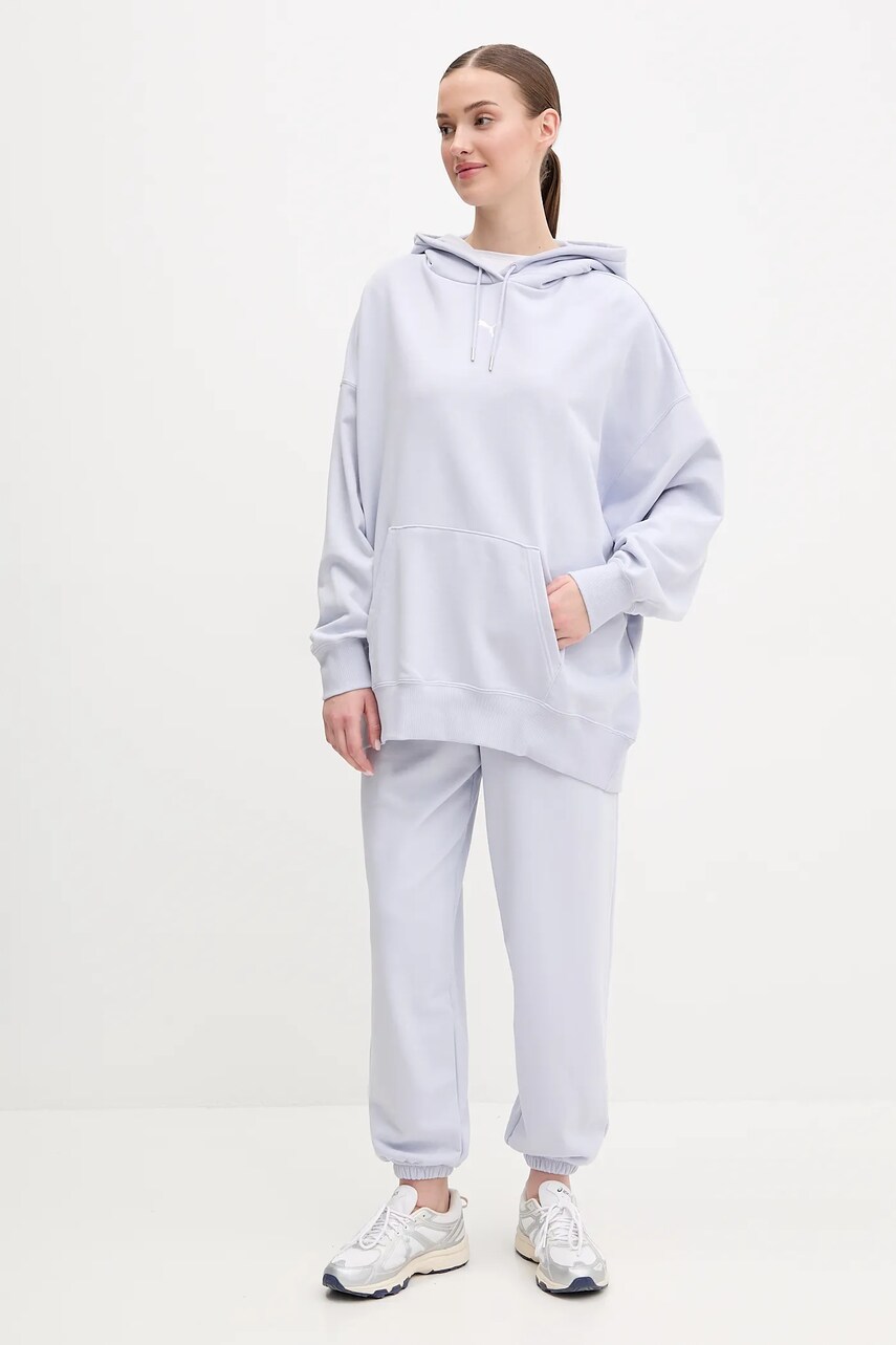 Кофта Puma жіноча з капюшоном однотонна 629751