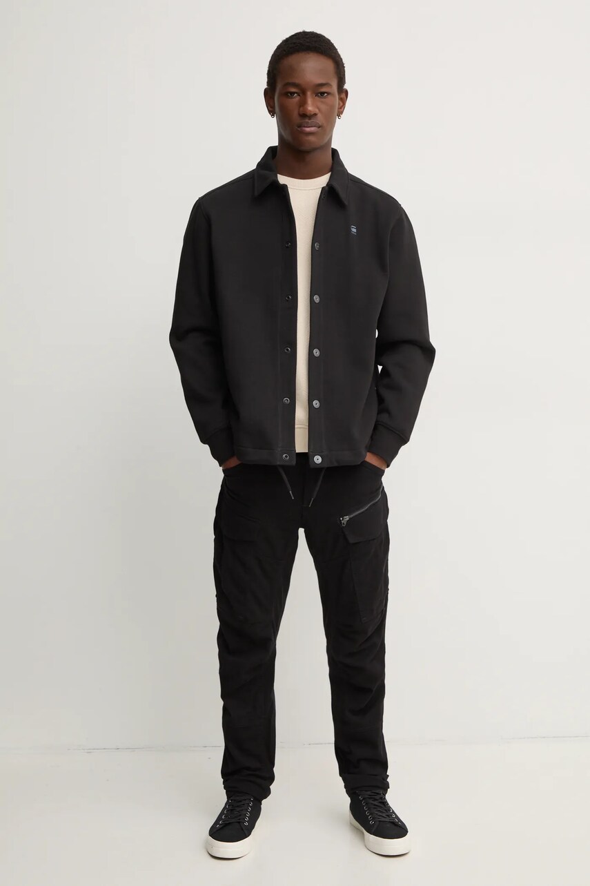 Бавовняна кофта G-Star Raw чоловіча колір бежевий з принтом D25135-D557
