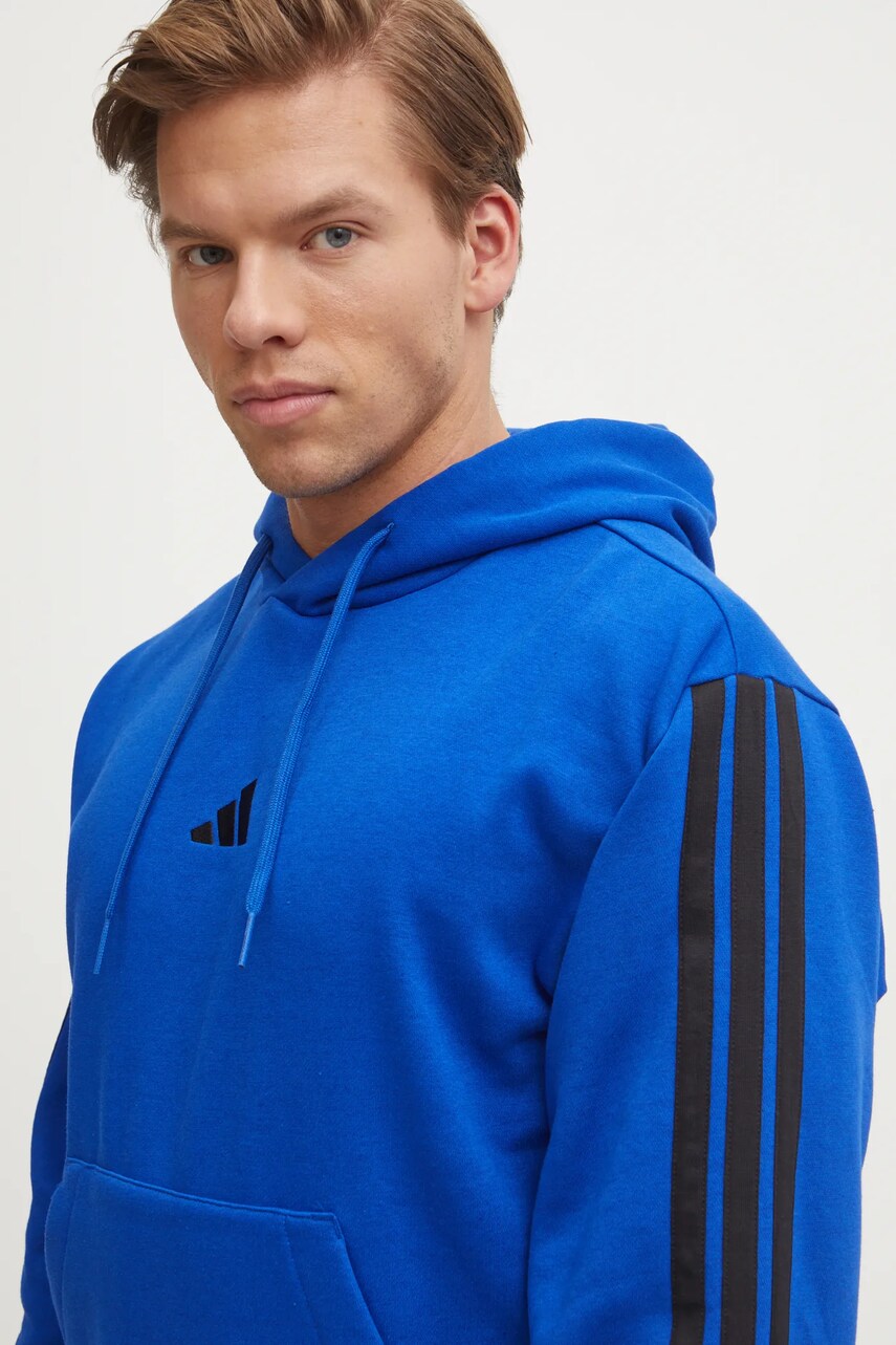 Кофта adidas Essentials чоловіча з капюшоном з аплікацією JE6300