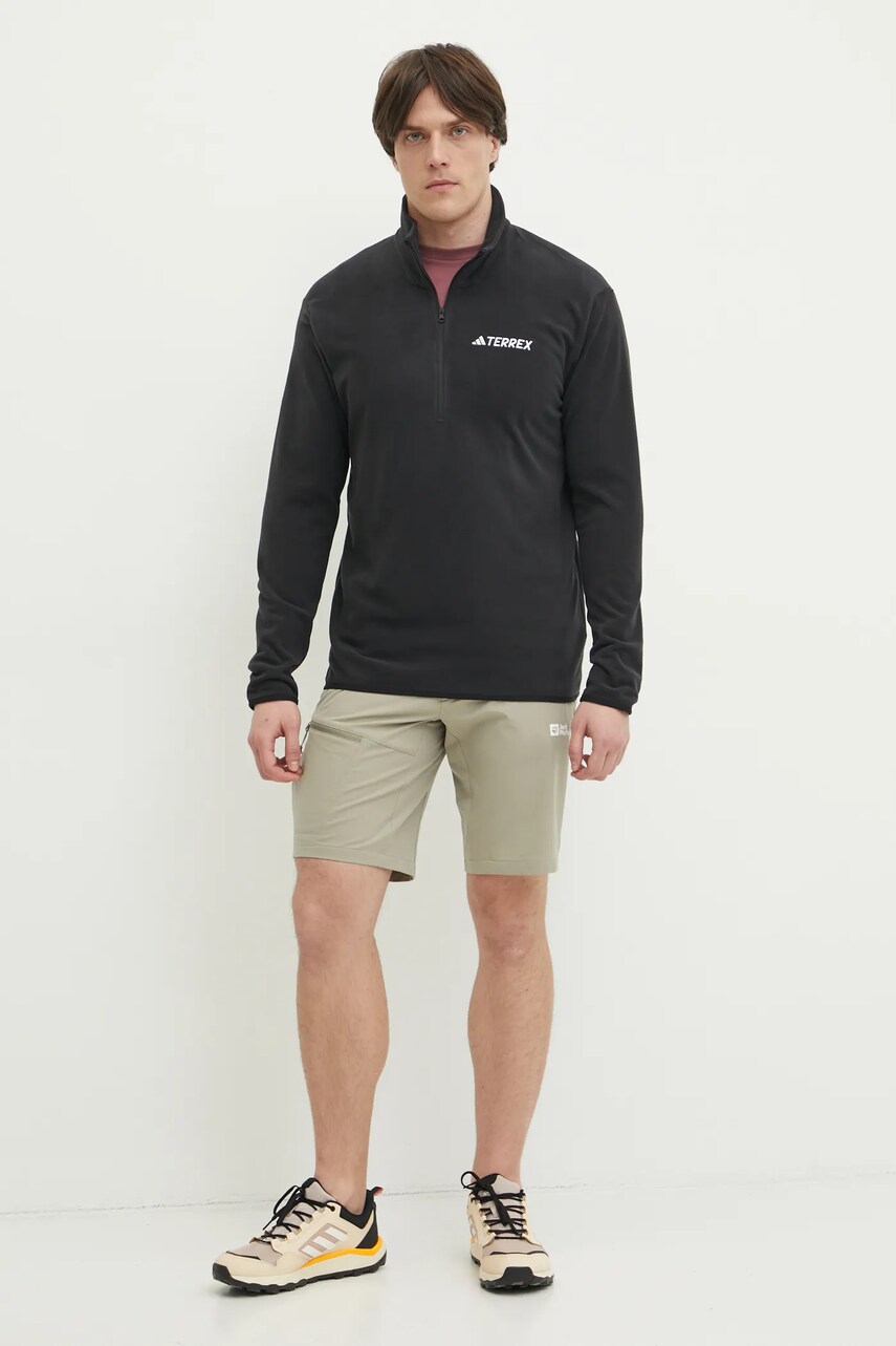 Спортивна кофта adidas TERREX Essentials колір чорний однотонна JP0783