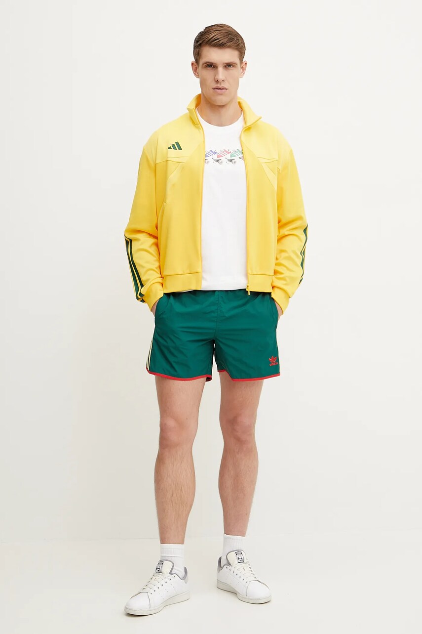 Кофта adidas Tiro чоловіча колір жовтий з аплікацією JC8017