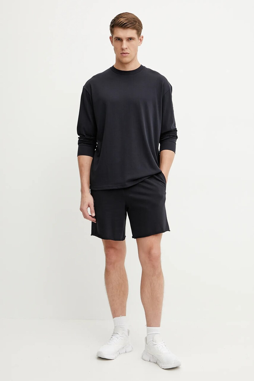 Кофта Under Armour чоловіча колір чорний з принтом 1382890