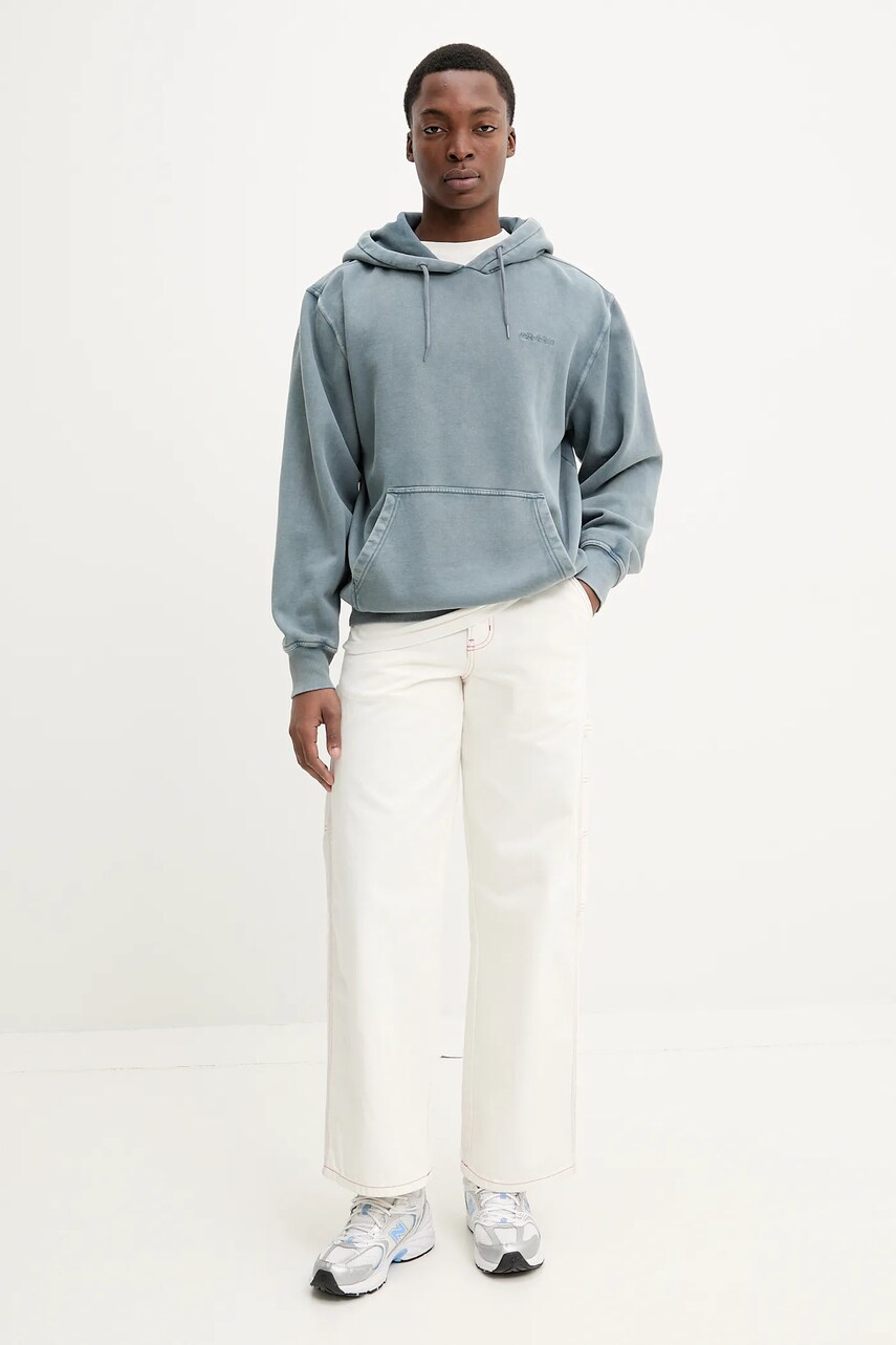Кофта Dickies чоловіча з капюшоном однотонна DK0A866DG701