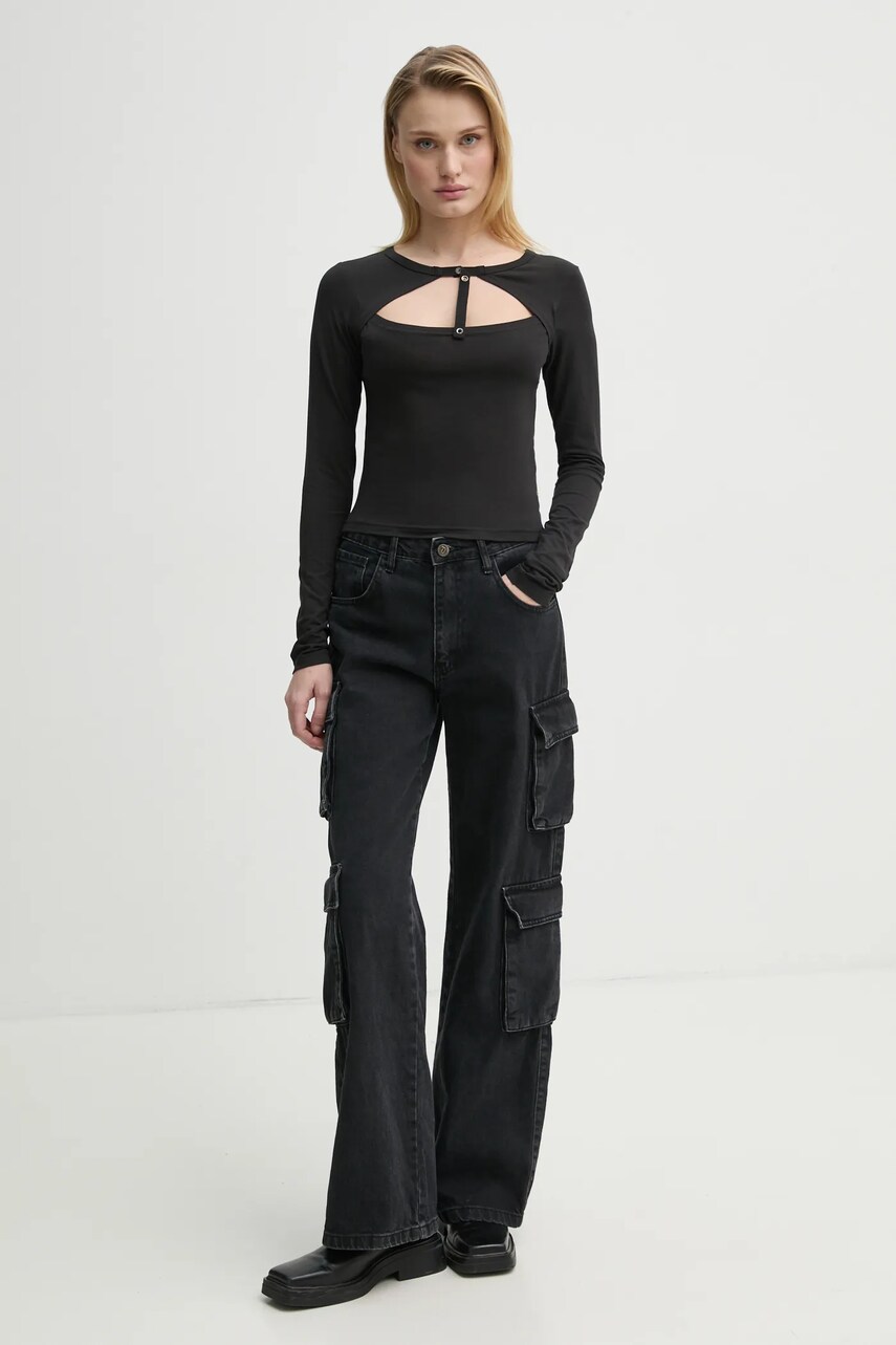 Лонгслів G-Star Raw колір чорний D26355-3310