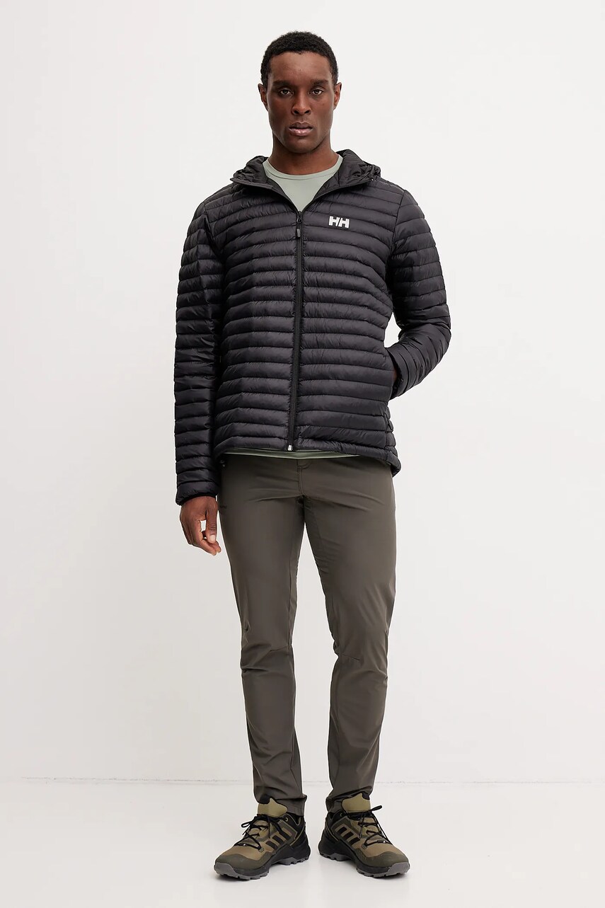 Спортивний лонгслів Jack Wolfskin Prelight Swift колір зелений однотонний A63803