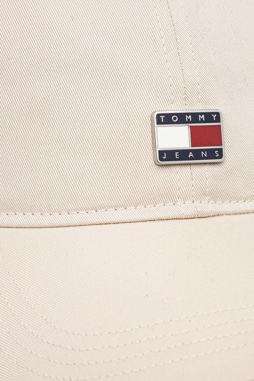 Бавовняна бейсболка Tommy Jeans з аплікацією AW0AW16986