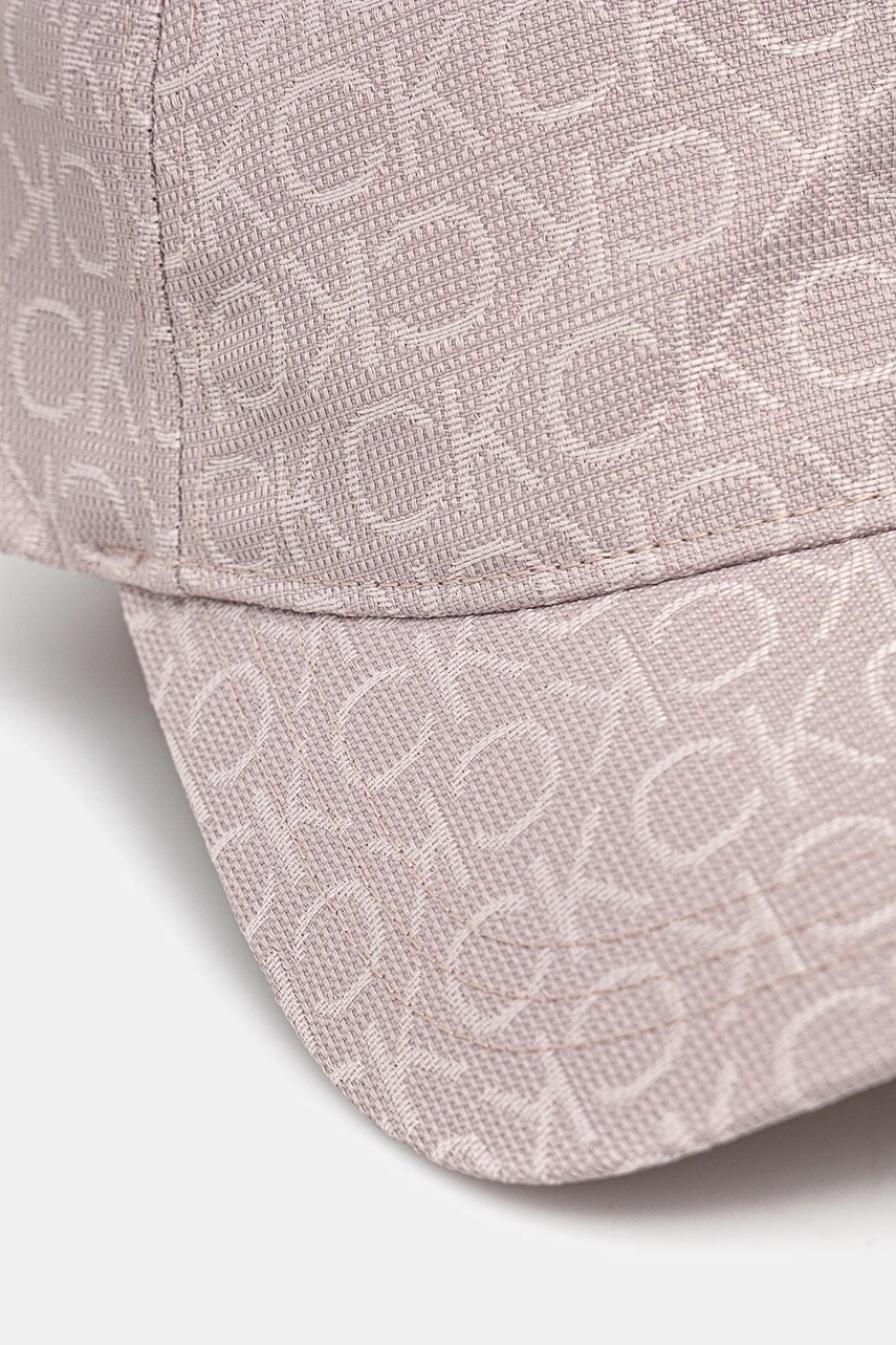 Кепка Calvin Klein колір рожевий візерунок K60K612871