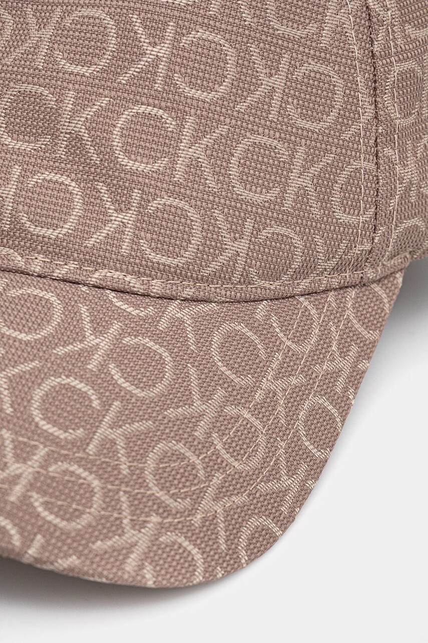 Кепка Calvin Klein колір зелений візерунок K60K612871