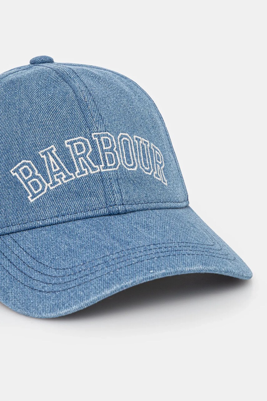 Джинсова кепка Barbour Emily з аплікацією LHA0582BL31