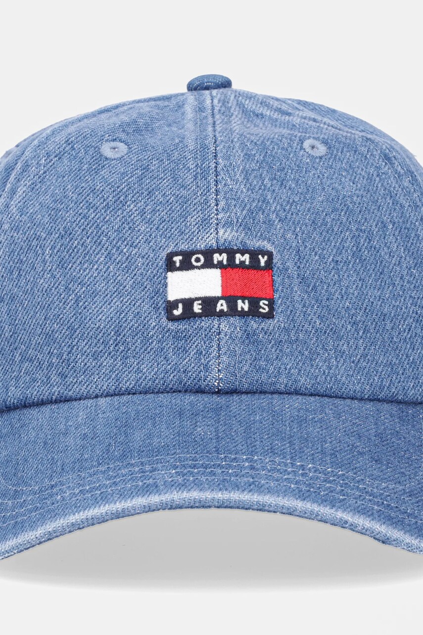 Джинсова кепка Tommy Jeans однотонна AM0AM12936