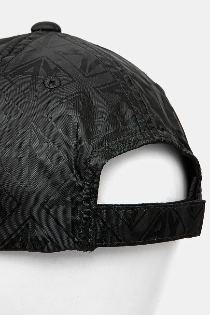Кепка Armani Exchange колір зелений візерунок XM000285 AF11895
