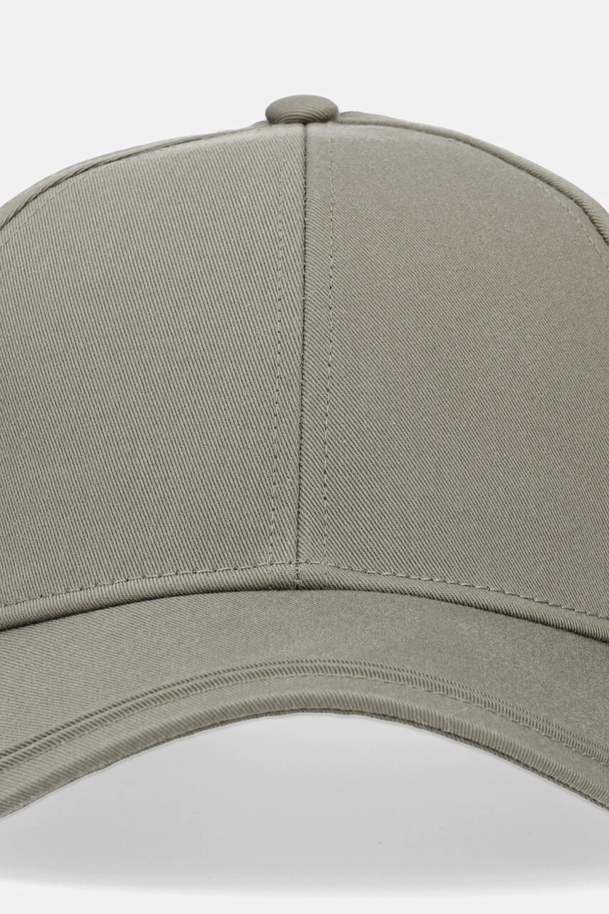 Бавовняна бейсболка Calvin Klein колір зелений однотонна K50K512613