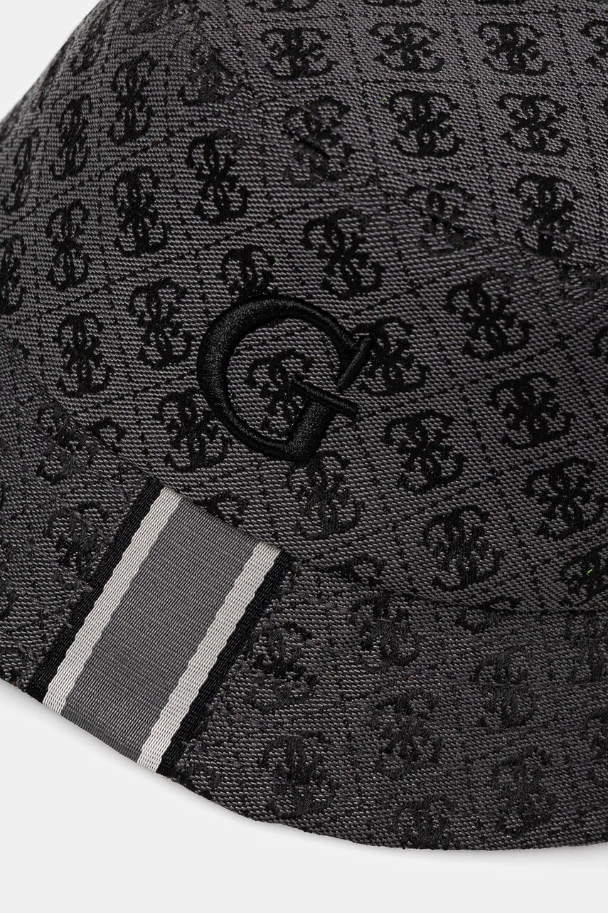 Капелюх Guess AMSTERDAM колір чорний AM9496 POL01