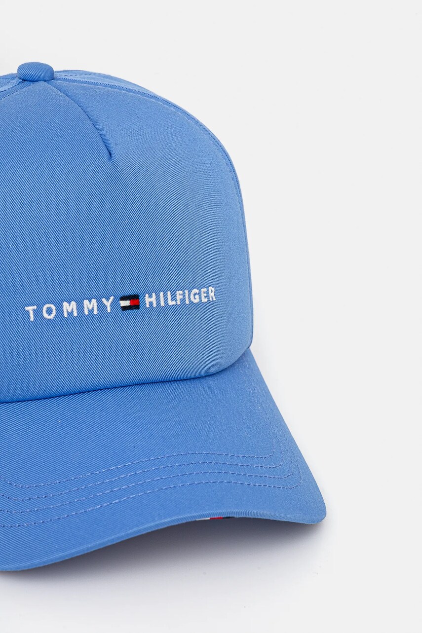 Бавовняна бейсболка Tommy Hilfiger з аплікацією AM0AM13162