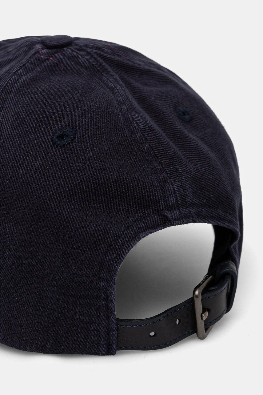 Кепка Tommy Hilfiger колір синій однотонна AM0AM13348