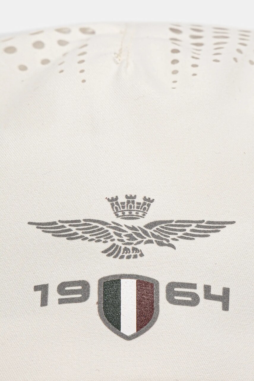 Кепка Aeronautica Militare колір бежевий з принтом HA1199CT3495