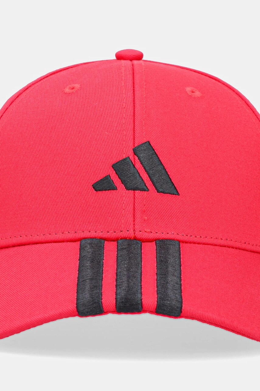 Кепка adidas BBALL 3S CAP NL колір червоний з аплікацією JP0387