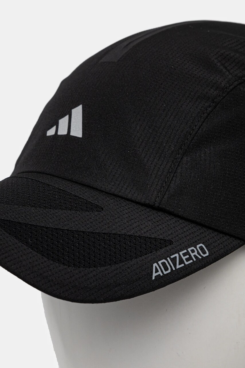 Кепка adidas Performance Adizero колір чорний з принтом JD1160