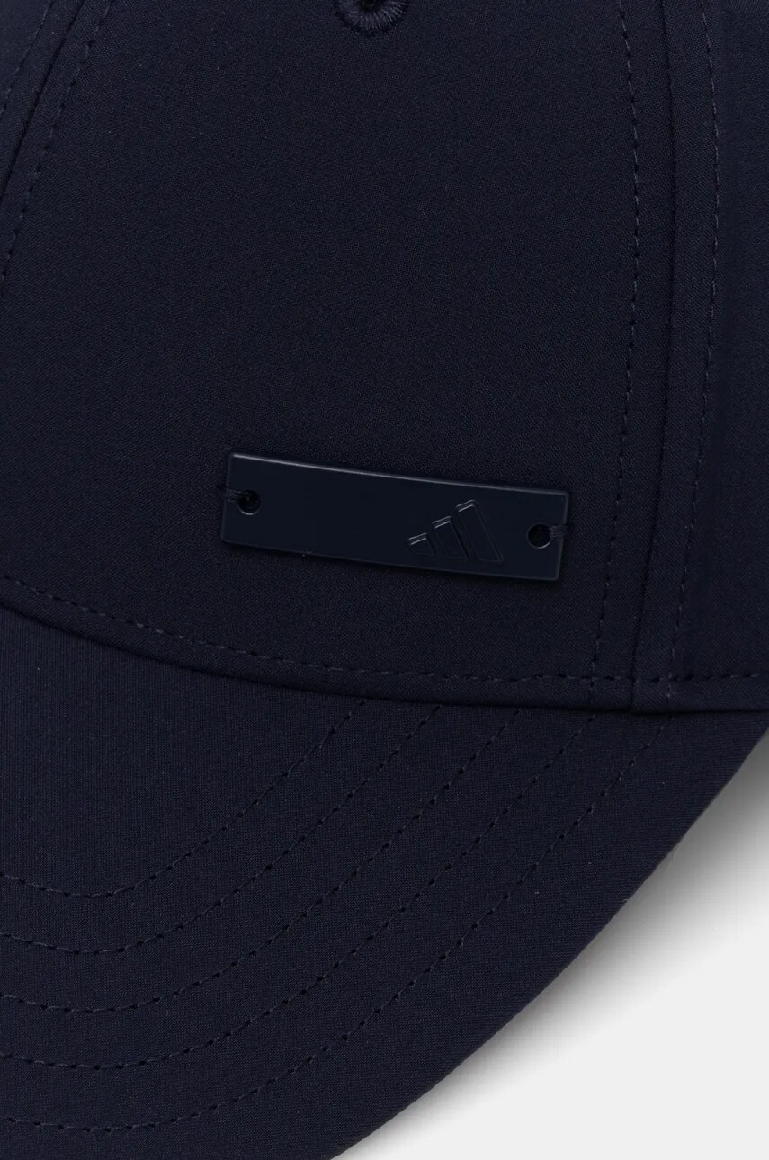 Кепка adidas BB CAP LT MET колір синій однотонна JF8486