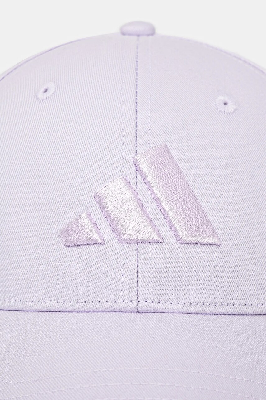 Кепка adidas BBALL CAP TONAL колір фіолетовий однотонна JC8880
