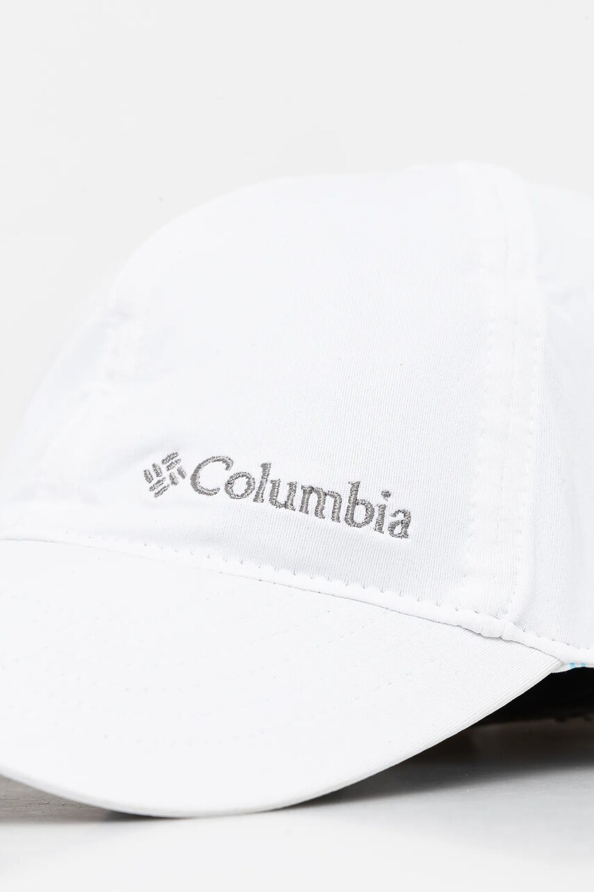 Кепка Columbia колір білий з аплікацією 2121121