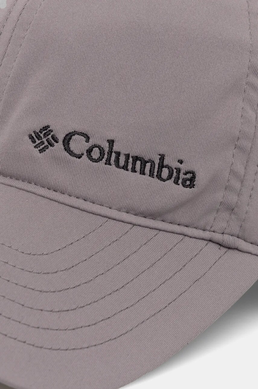 Купити Кепка Columbia колір сірий з аплікацією 2121121 – головне зображення