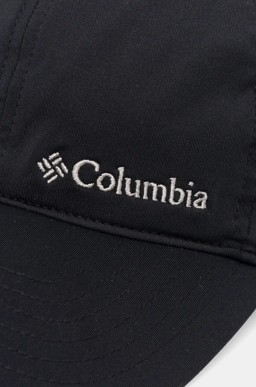 Кепка Columbia колір чорний з аплікацією 2121121