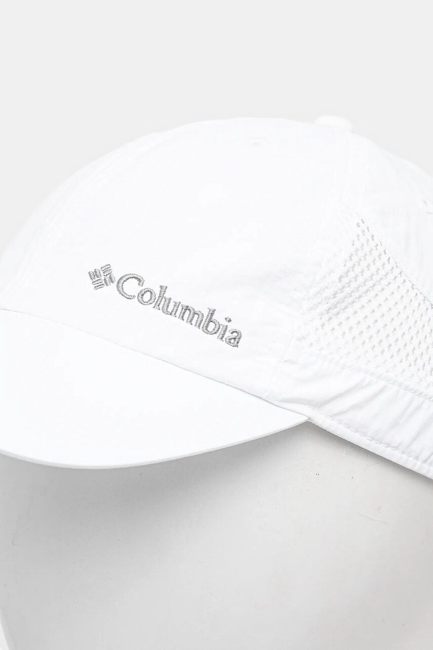 Кепка Columbia колір білий однотонна 2121071