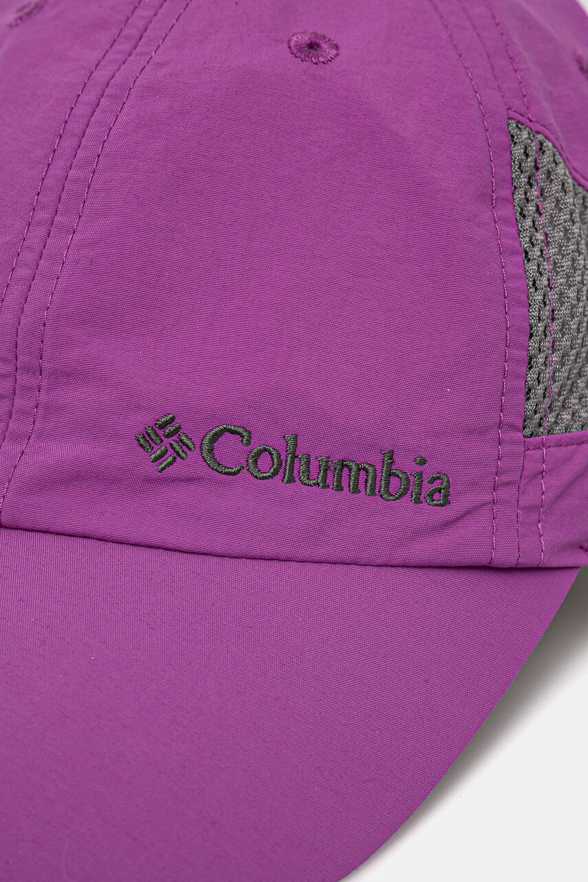 Кепка Columbia колір фіолетовий однотонна 2121071