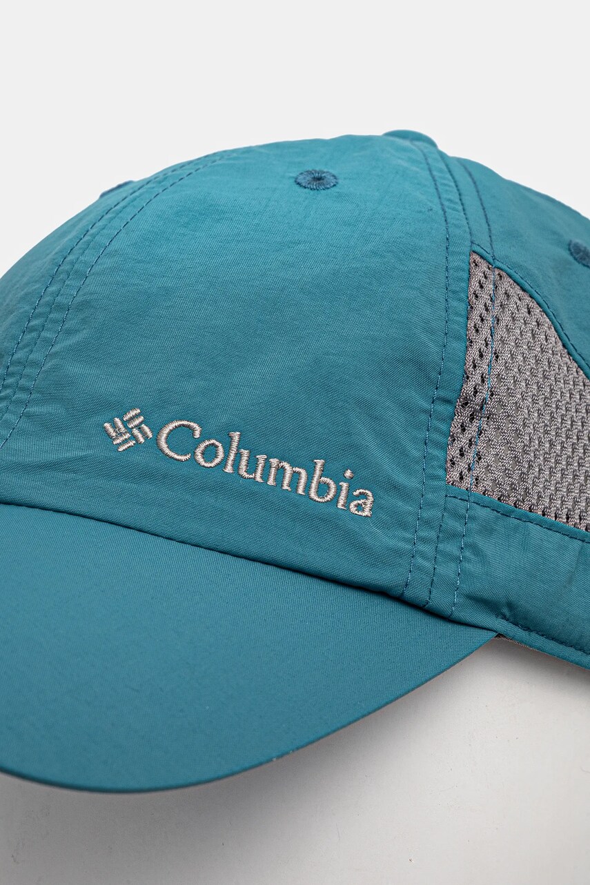 Кепка Columbia колір зелений однотонна 2121071