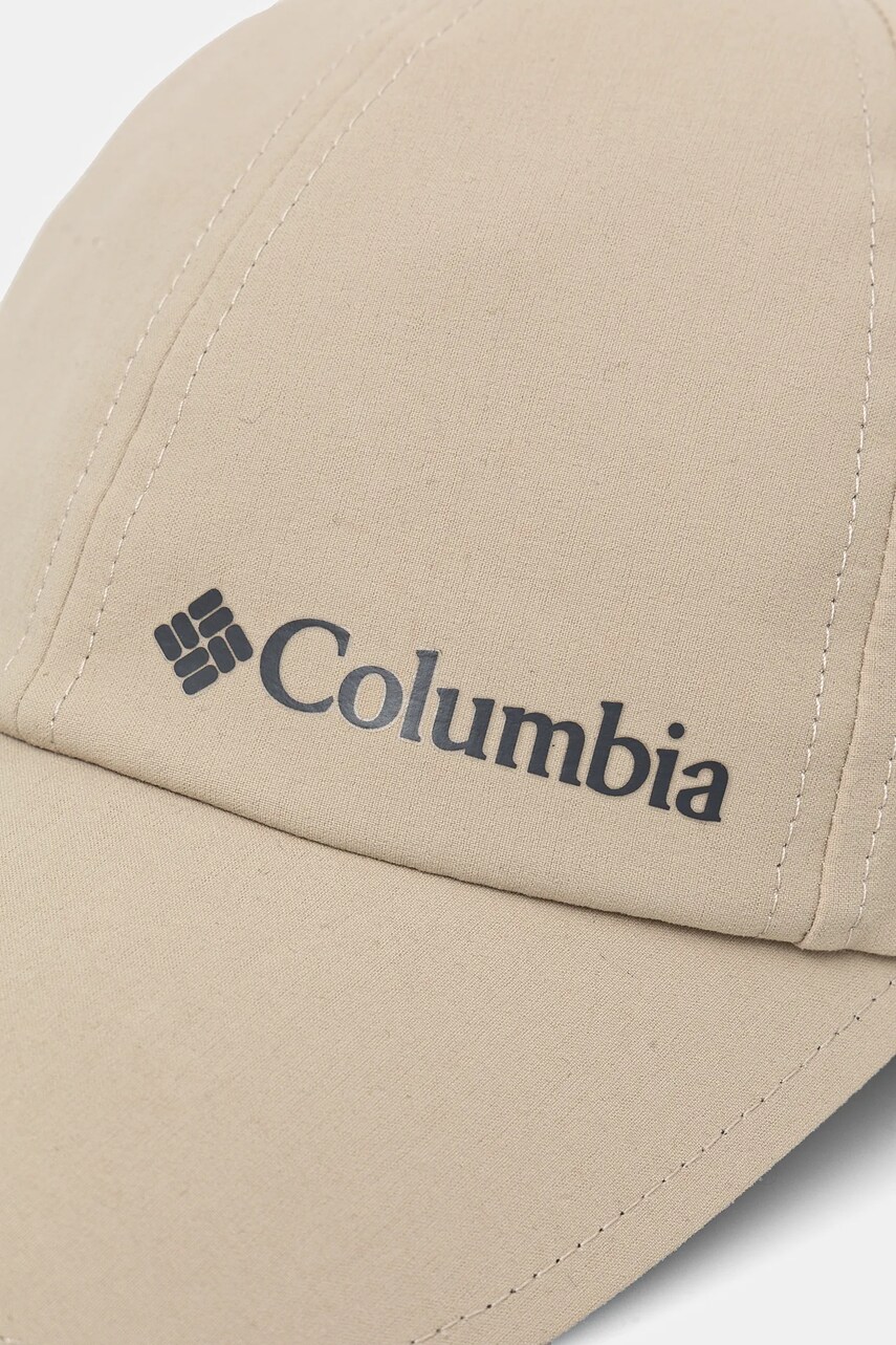 Кепка Columbia колір бежевий з принтом 2121141