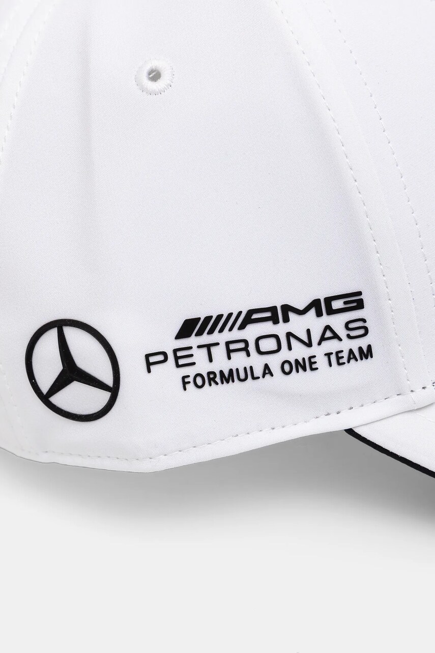 Кепка adidas x Mercedes колір білий з аплікацією JW6270