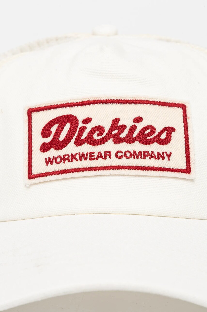 Кепка Dickies колір бежевий з аплікацією DK0A4Z6MC481