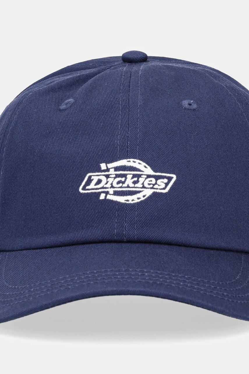 Бавовняна бейсболка Dickies колір синій з аплікацією DK0A4Z6NCT91