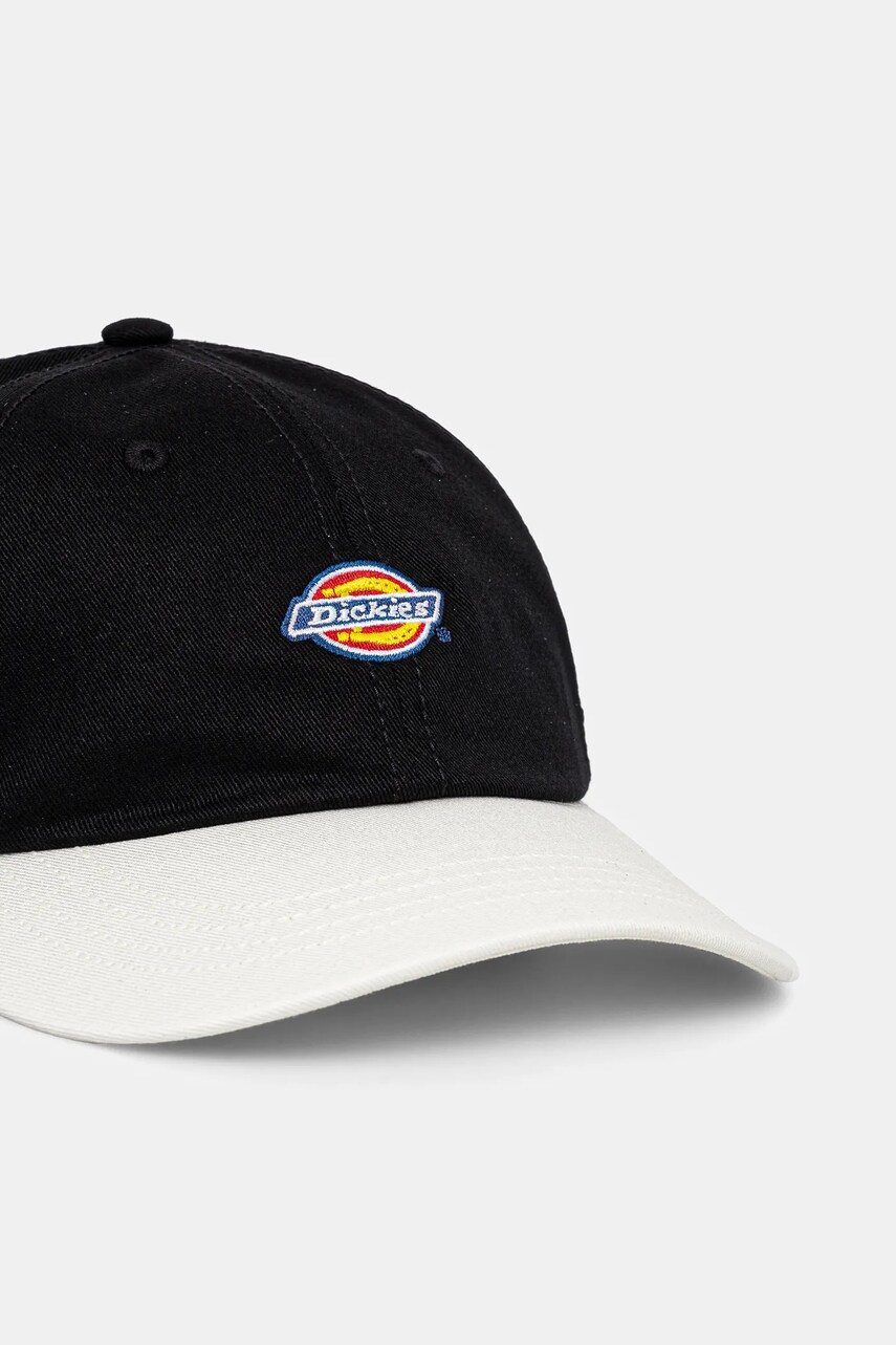 Бавовняна бейсболка Dickies колір чорний візерунок DK0A4Z6LBLK1