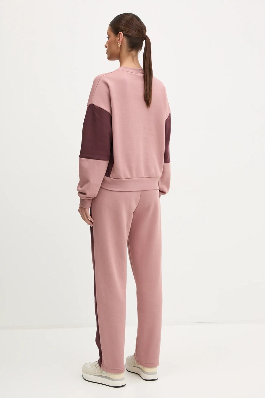 Спортивний костюм adidas LAZIDAY жіночий колір рожевий JF3389