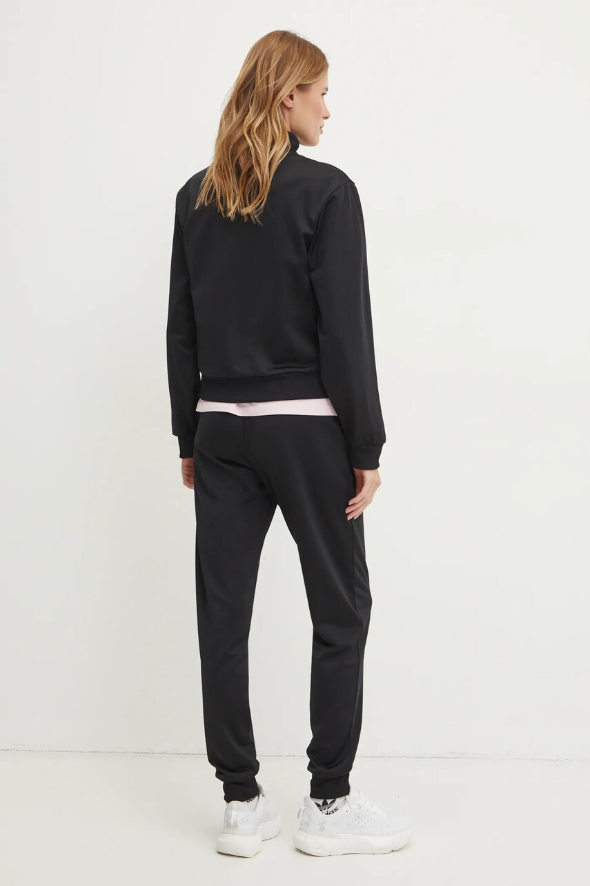 Спортивний костюм adidas Feelcozy жіночий колір чорний JD4475
