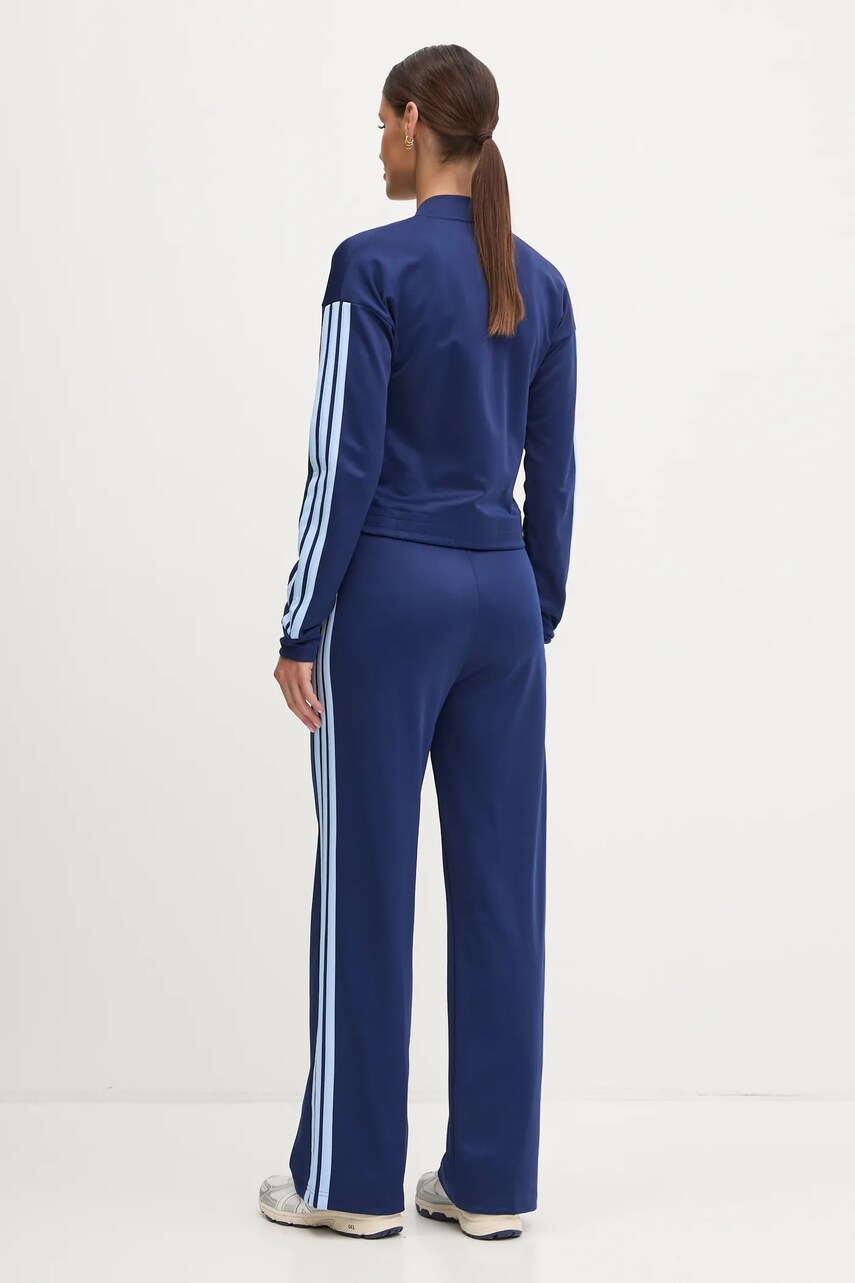 Спортивний костюм adidas TEAMSPORT жіночий колір синій JD2673