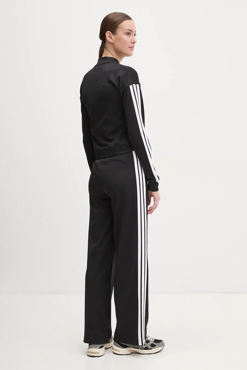 Спортивний костюм adidas TEAMSPORT жіночий колір чорний JD2674