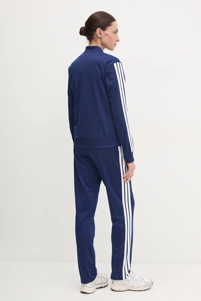 Спортивний костюм adidas 3-Stripes жіночий колір синій JD5435