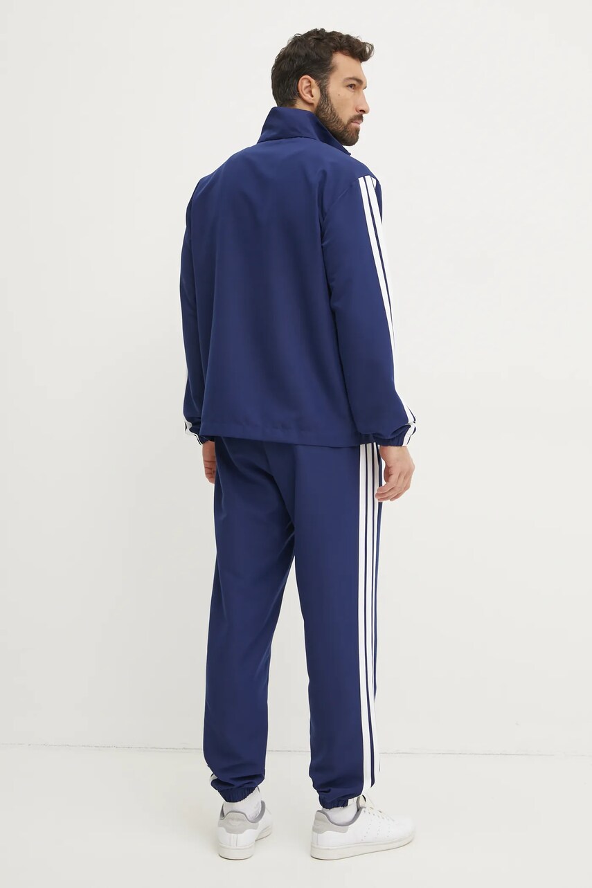 Спортивний костюм adidas M 3S WV TT TS чоловічий колір синій JC5391