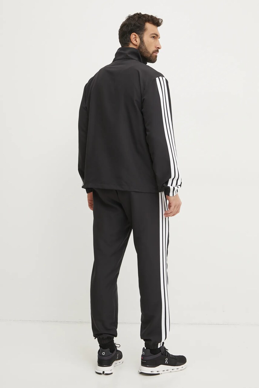 Спортивний костюм adidas 3-Stripes чоловічий колір чорний JI8849