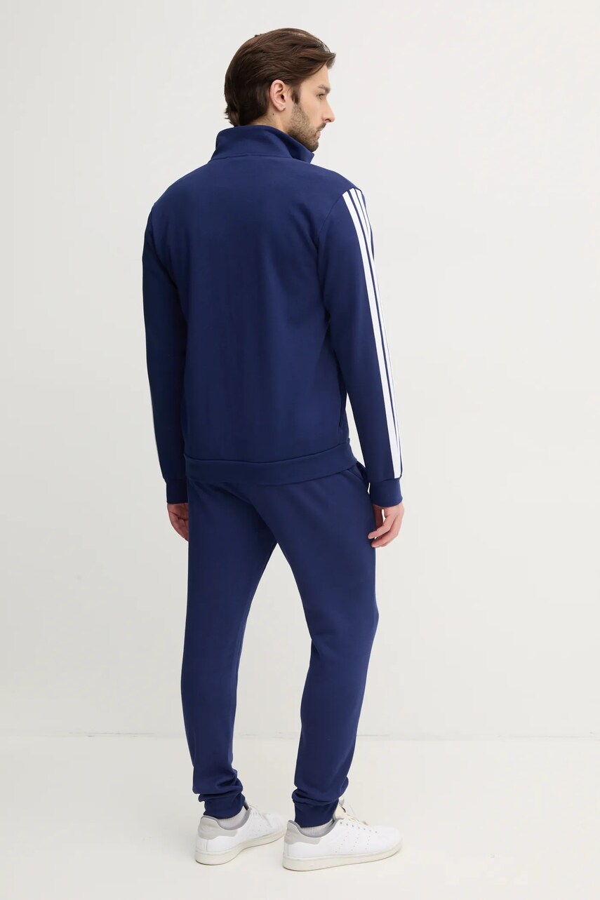 Спортивний костюм adidas 3S FL TT TS чоловічий колір синій JI8882
