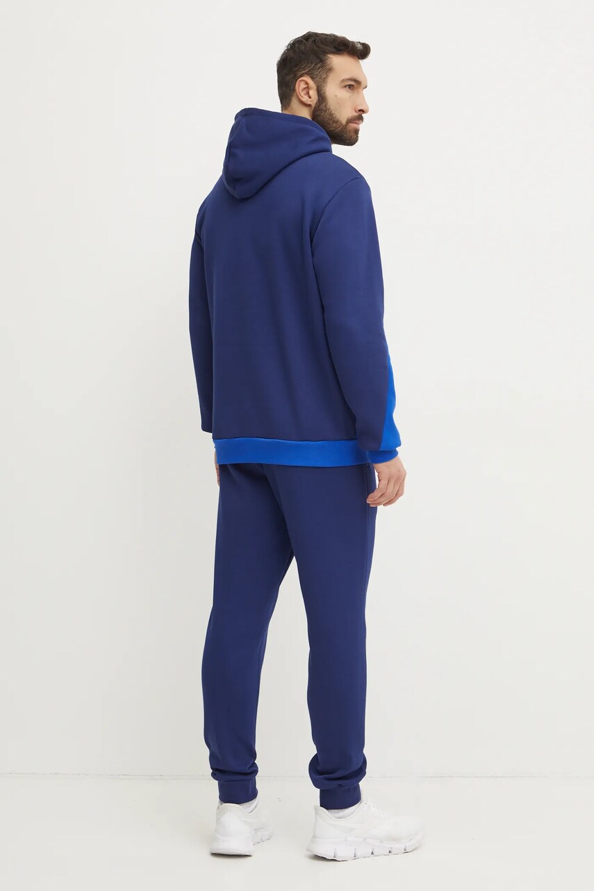 Спортивний костюм adidas FL CB HD TS чоловічий колір синій JI8885