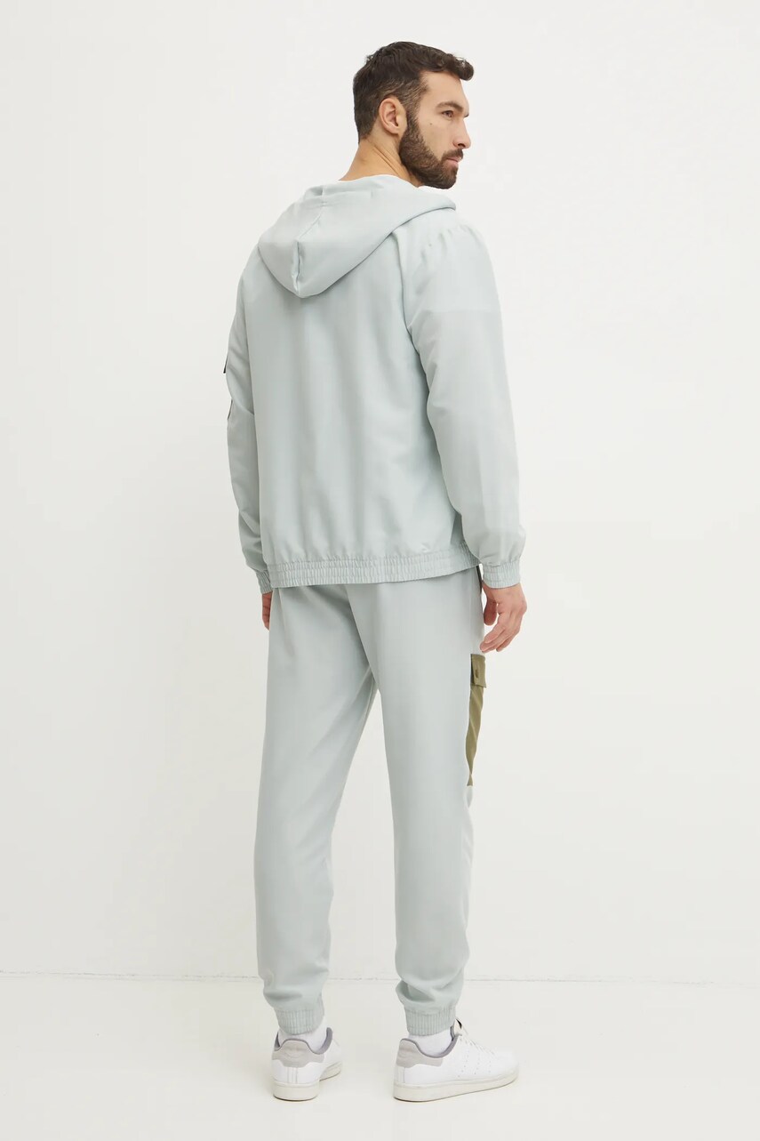 Спортивний костюм adidas M WV CRG TS чоловічий колір сірий JI8890
