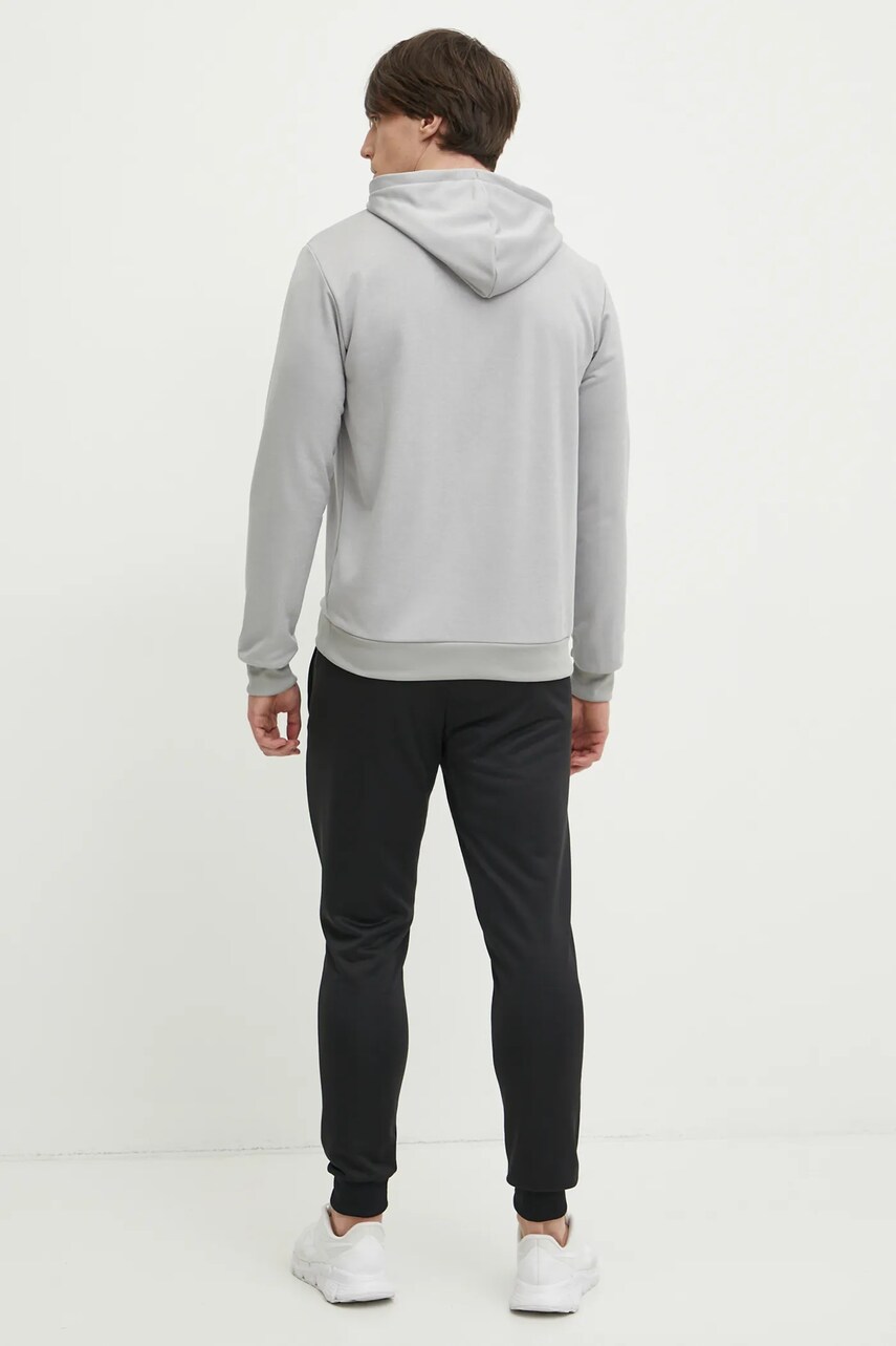 Спортивний костюм adidas BL FT HD TS чоловічий колір сірий JI8870